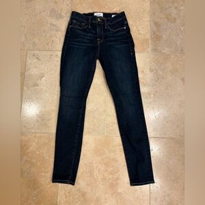Frame Women's Dark Blue Jeans Le Skinny de Jeanne